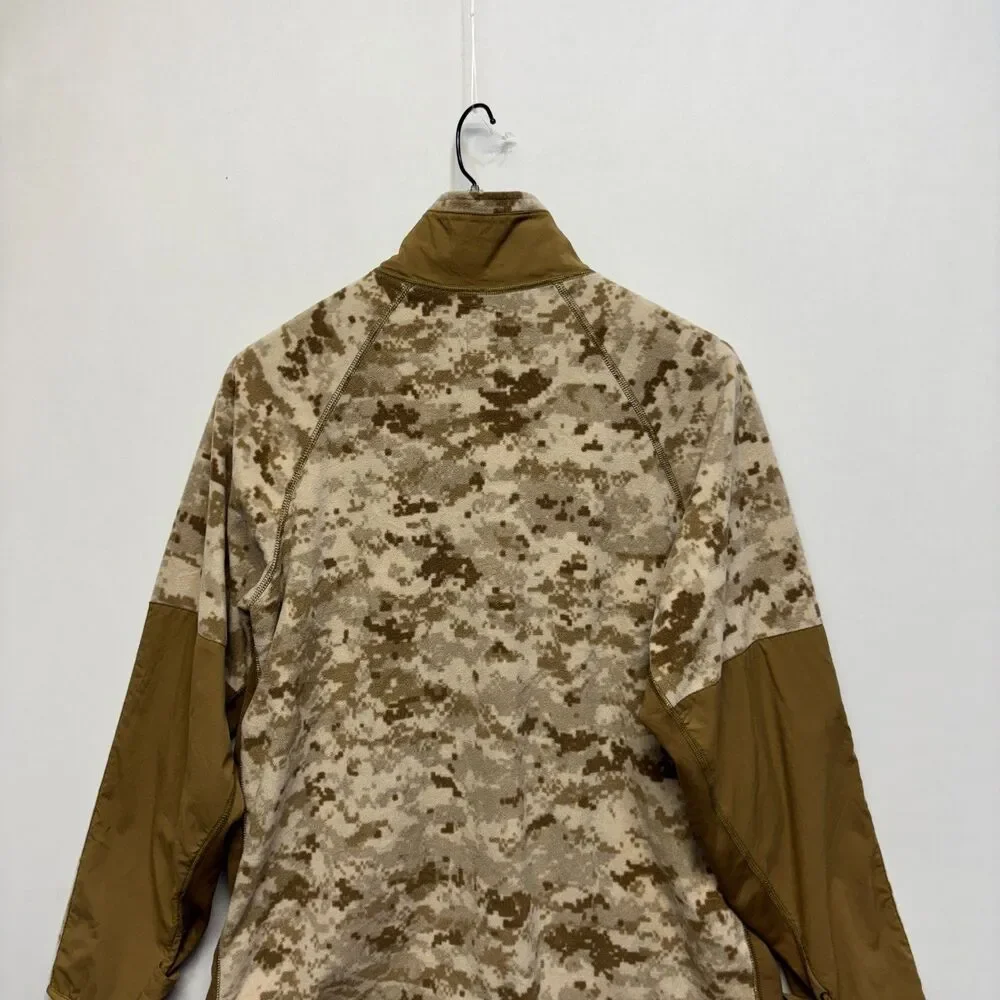 USMC Peckham Size Medium Polartec Fleece Jacket Desert MARPAT Camo C112 -10